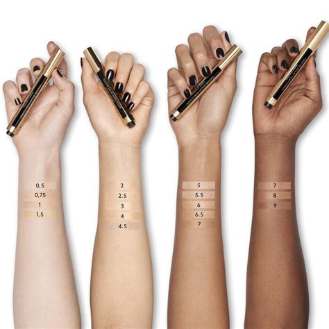 ysl touche eclat concealer shades|ysl touche eclat concealer swatches.